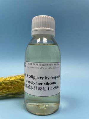 120 کیلوگرم/درام نرم کننده سیلیکون هیدروفیل ویسکوز شفاف 90 درصد محتوای فعال، روغن سیلیکون آبدوست ابریشمی